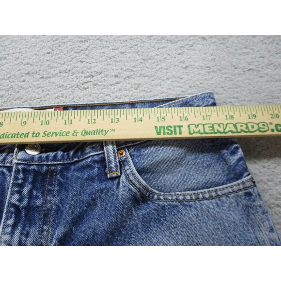 Levis Jeans Men's 36x30 Blue 505 Straight Fit Classic Workwear Faded Denim Pants - Picture 3 of 8